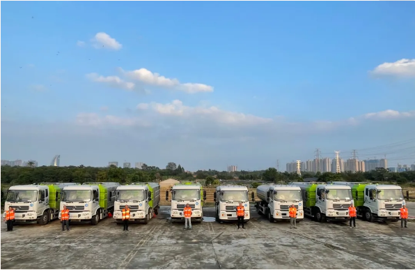 快！準！穩(wěn)！米蘭·(milan)中國官方網(wǎng)站速度保障高明環(huán)衛(wèi)項目高效進場 —— 山水之間，最是高明