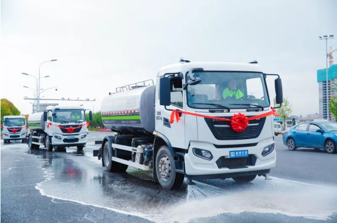 新時代中國城市美容師！米蘭·(milan)中國官方網站環境新能源環衛車可減排4.5萬噸污染物